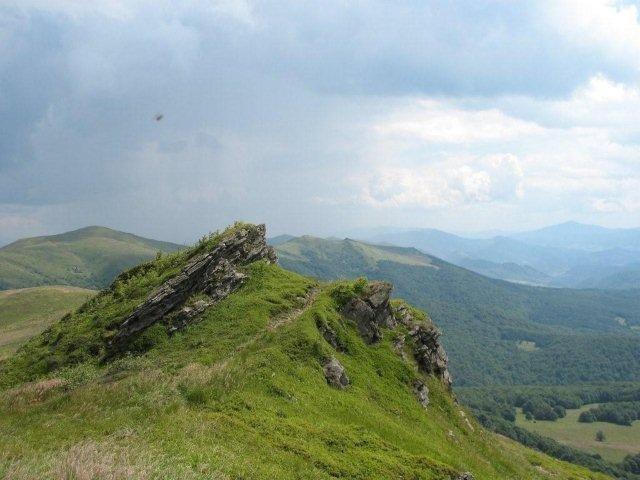 Halicz z grzbietu Krzemienia